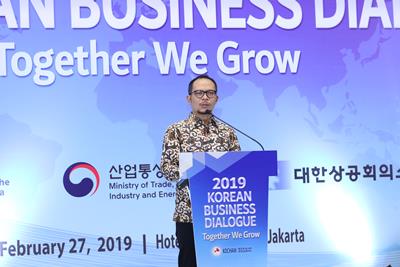 20190227 2019 KOREAN BUSINESS DIALOGUE Muhammad Hanif Dhakiri 노동부 장관.jpg